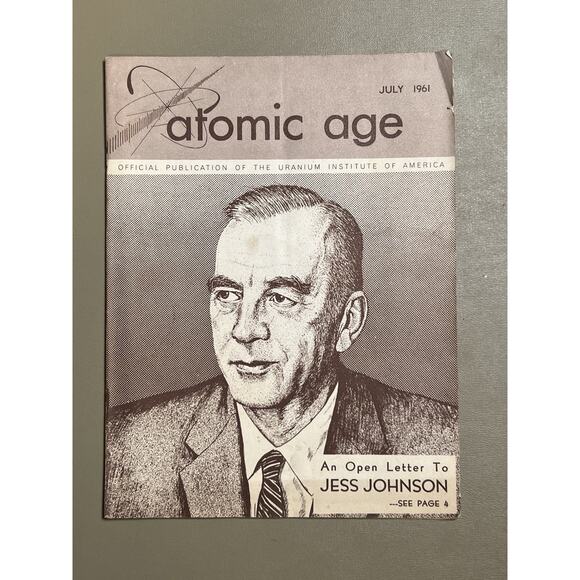 Atomic Age Magazine - 9 Issues From 1961 - Picture 6 of 11